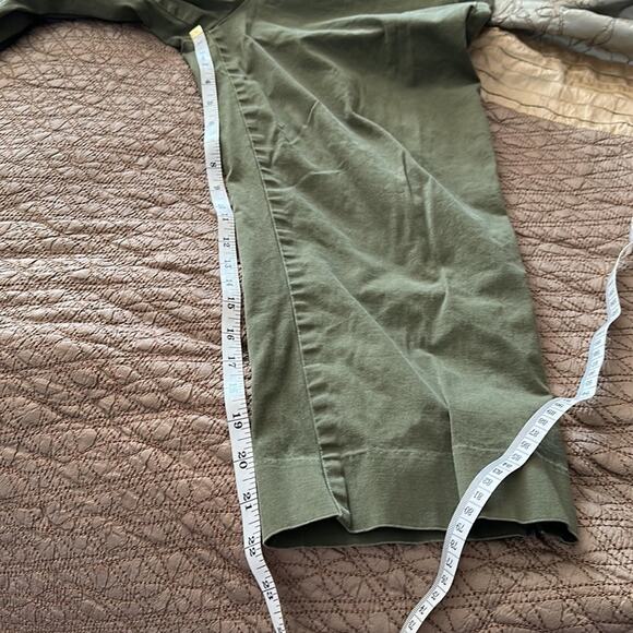 Talbots | Olive Green Heritage Straight Leg Pants Size 12 - Picture 10 of 11